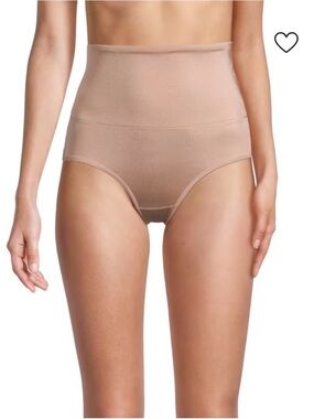 F.I.T High Waist Tummy Control Butt Lifter Sculpting Shapewear XL Nude